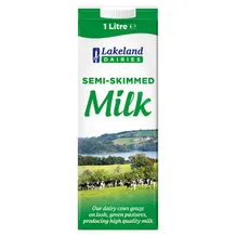 Lakeland Dairies Semi Skimmed Milk 1LT